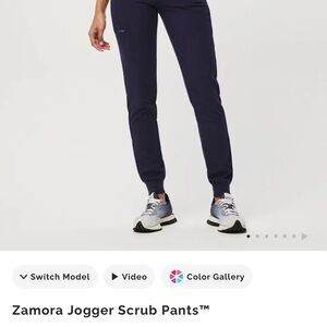 Figs Zamora Jogger Medium Scrub Pants - Navy